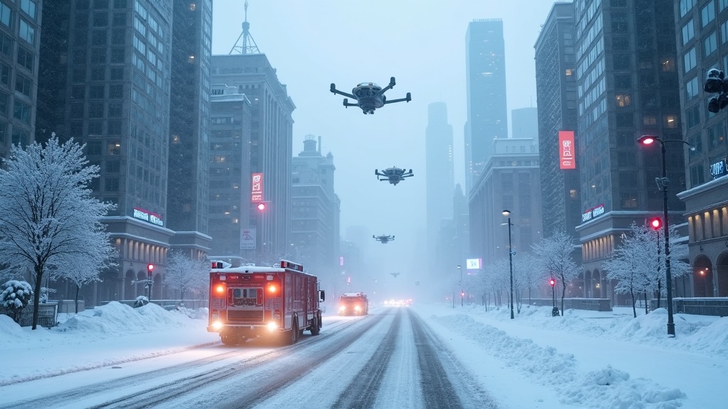 Madrid cubierto de nieve tras la borrasca Kristin y su impacto en la ciudad