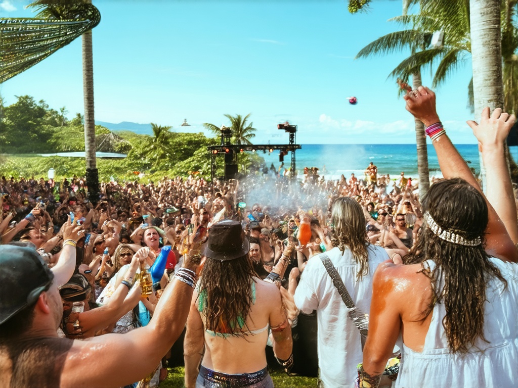 Street festival in Nicoya