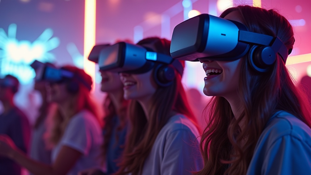 Jugador experimentando la inmersión de SUPERHOT VR en un evento de empresa en Barcelona