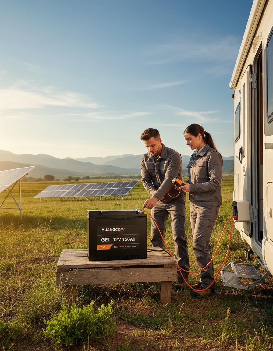 Avances en tecnología de baterías: la batería de gel 12V 150Ah para sistemas de energía renovable