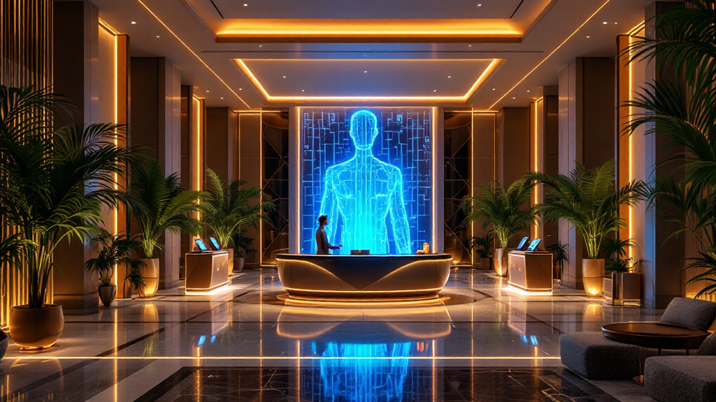 Marriott chatbot IA - illustration