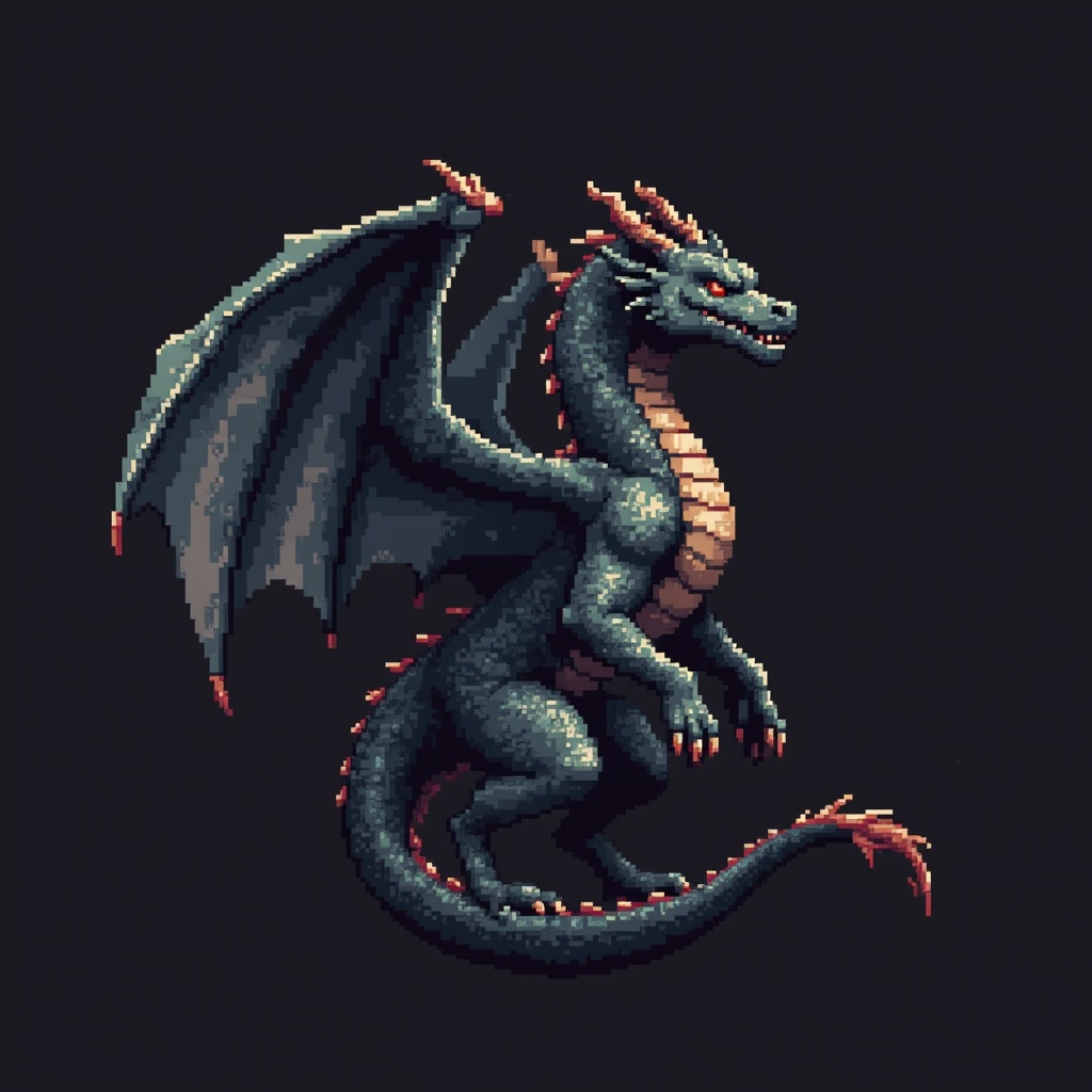 dragon-simple-noir-35-par-35-pixel-sans-nuance-de-676lx5083g-2