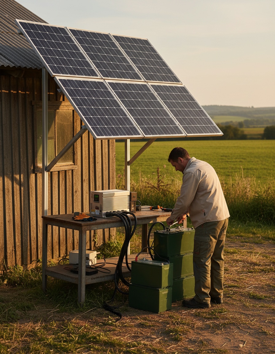 Avances en sistemas solares off grid: un kit que asegura energía autónoma para hogares y comercios