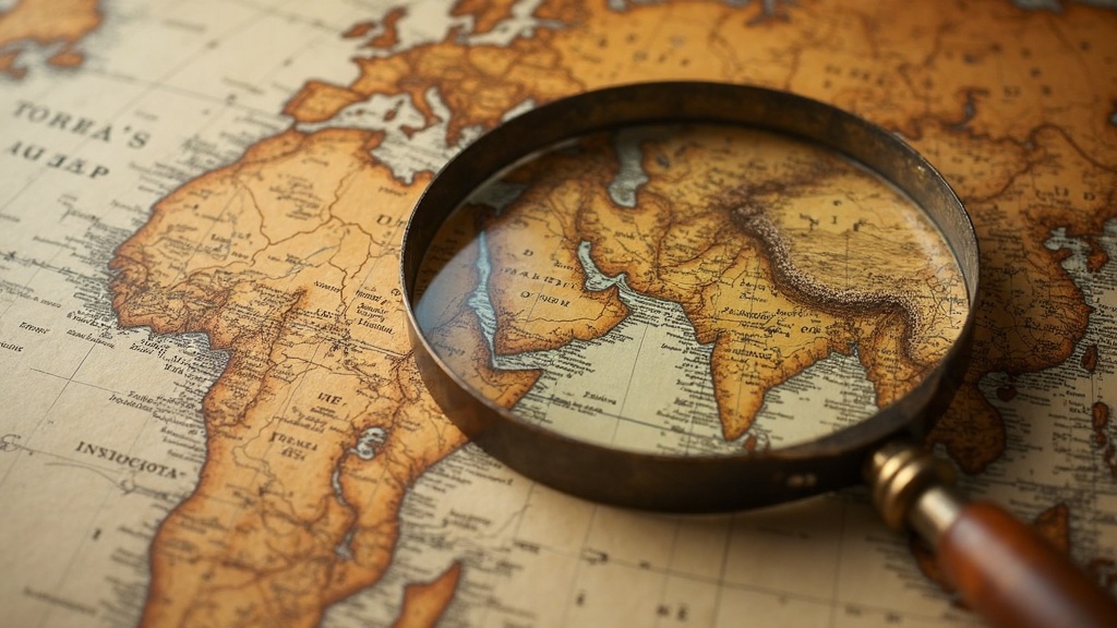 close-up-of-an-antique-faded-map-titled-the-old-oiofn5zv2c