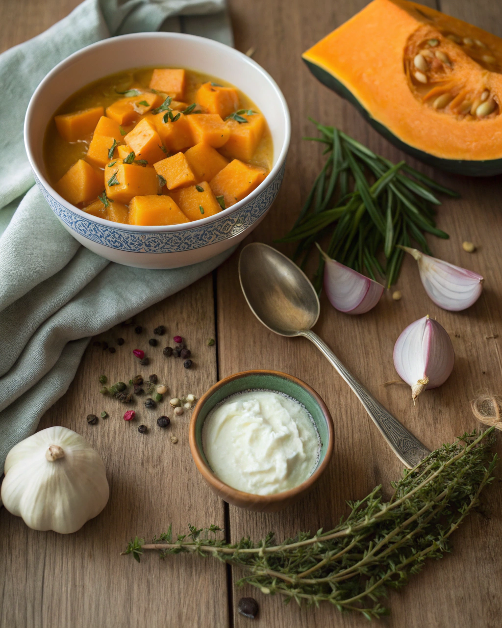 Pumpkin Soup Ingredients