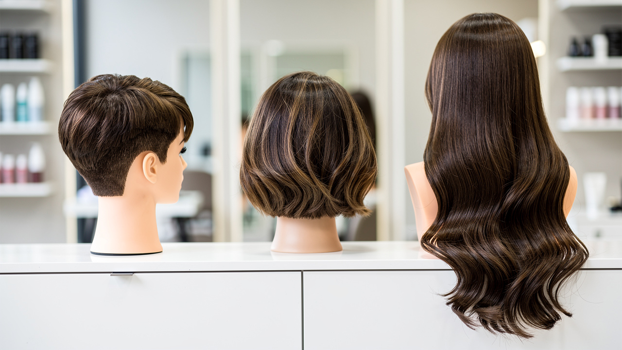 How Often Should I Get a Haircut? A Real-World Guide Different hair lengths displayed in professional salon