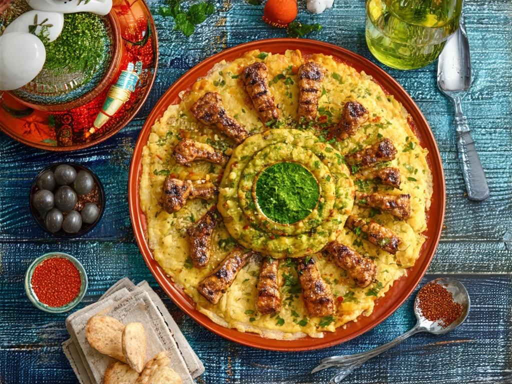 Fusion spice blend used in dish