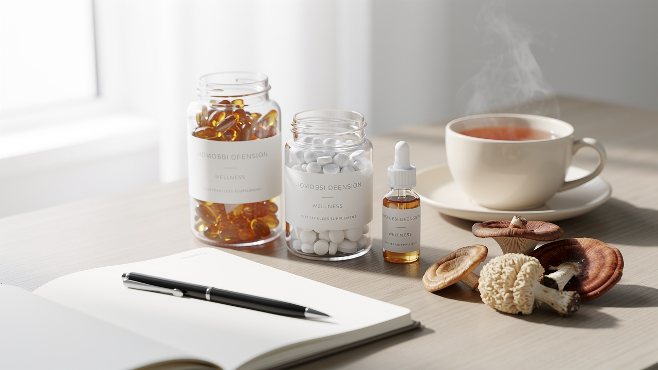 Organized supplement stack for mood and cognitive support