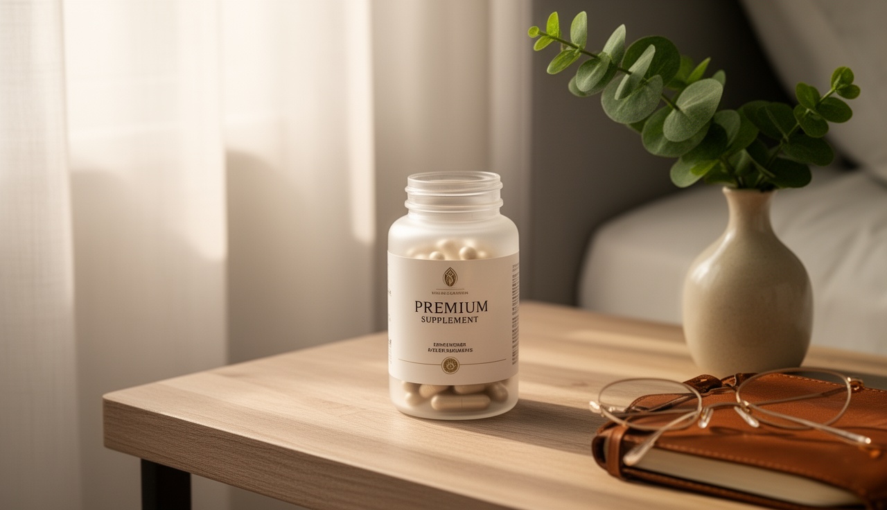 Premium sleep supplements as part of bedtime routine