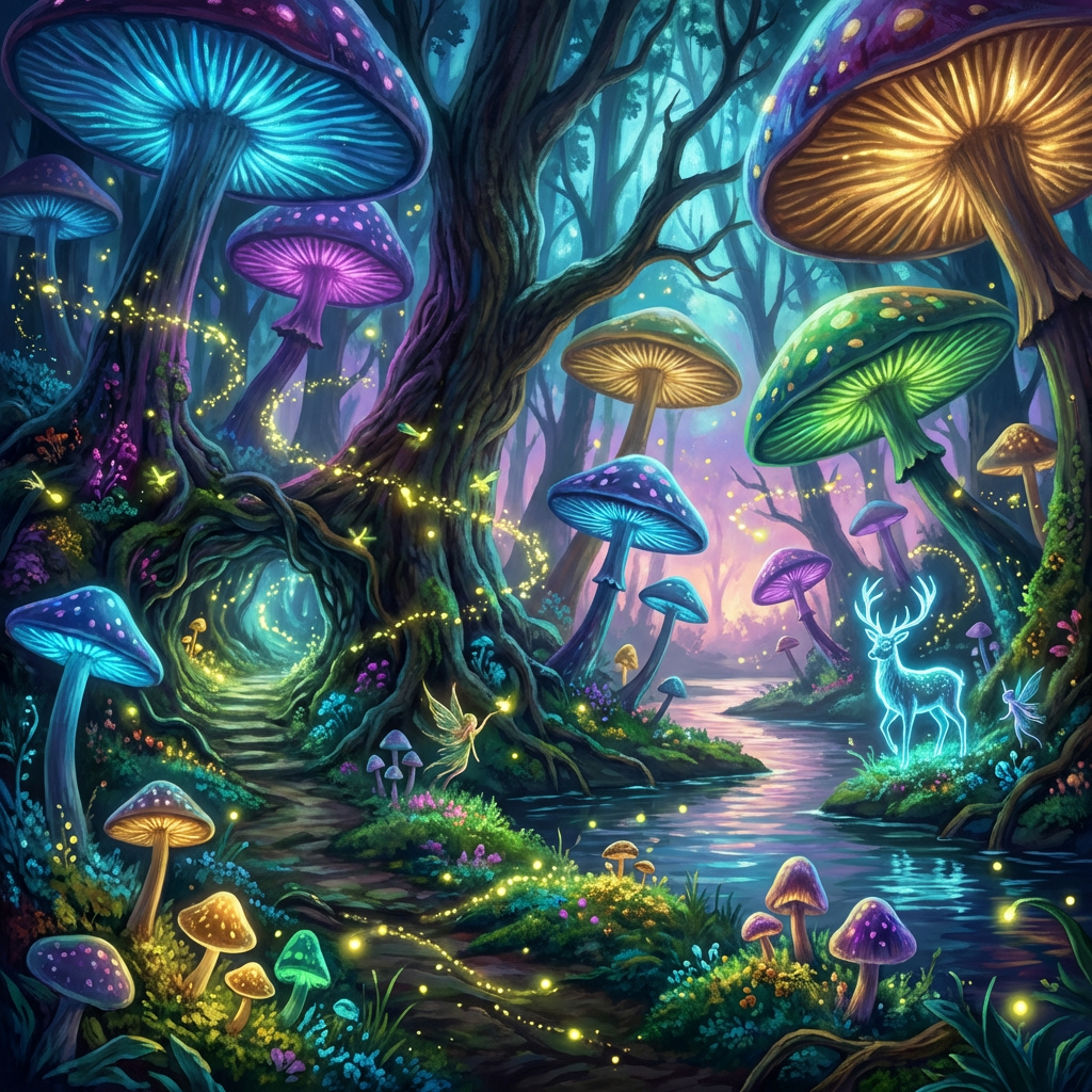 Fantasy art generated with Nano Banana Pro