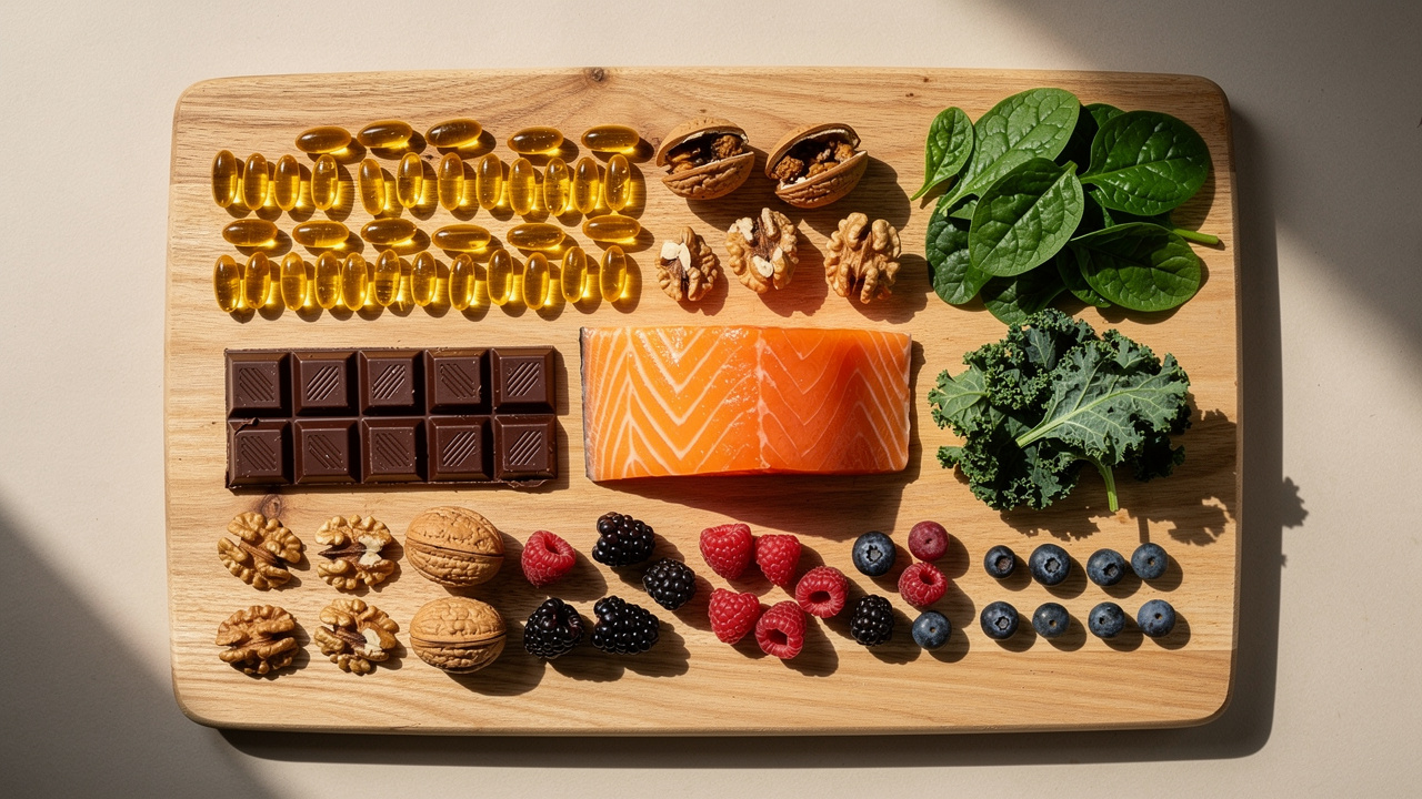 Natural foods and supplements supporting endocannabinoid system