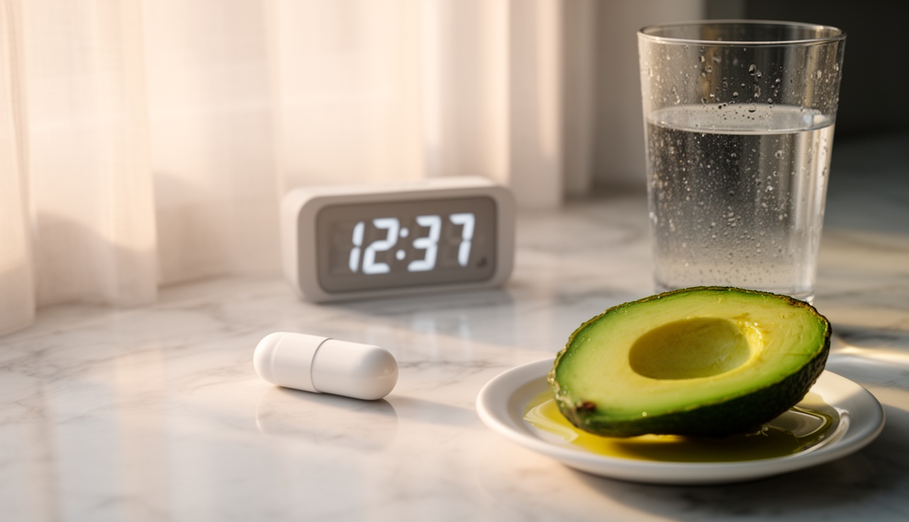 OEA supplement with healthy fats timing strategy