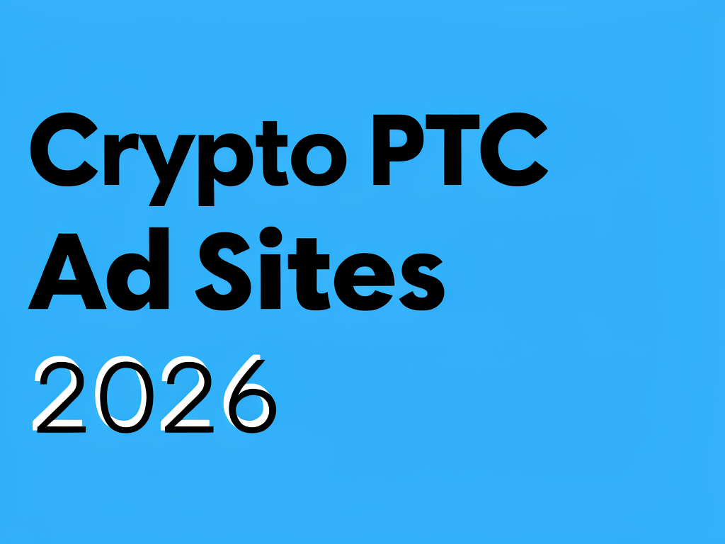 Crypto PTC Ad Sites 2026