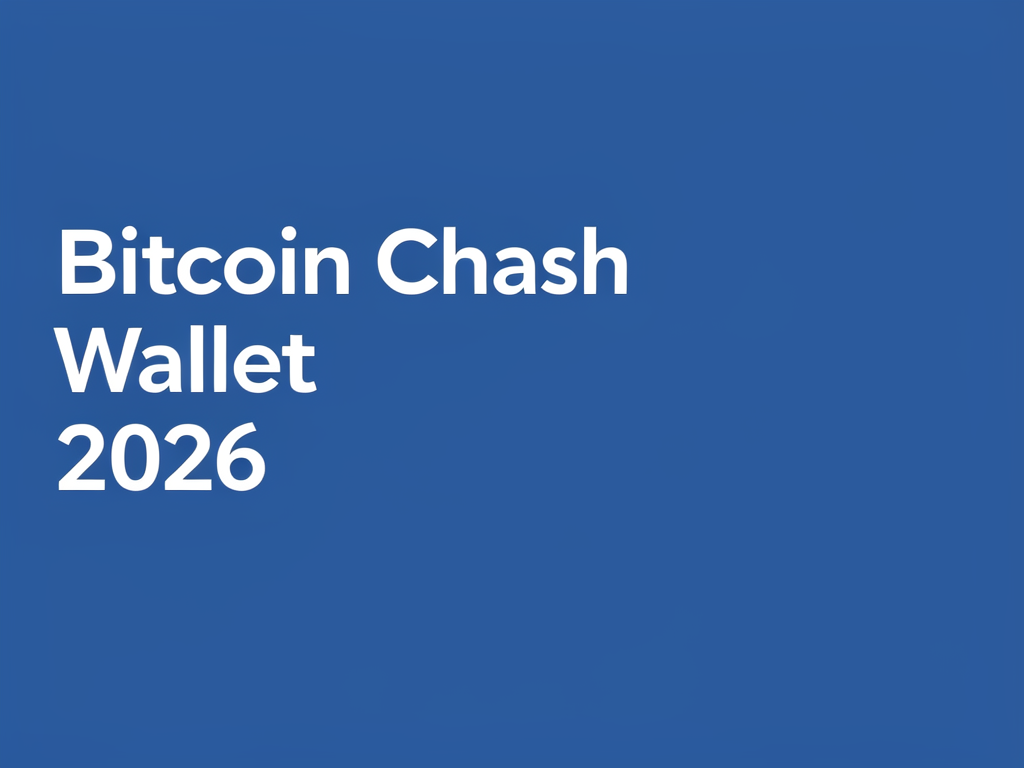 Bitcoin Cash Wallet 2026