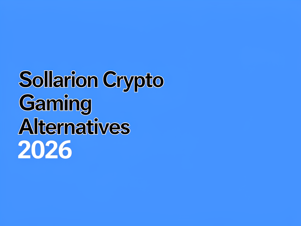 Sollarion Crypto Gaming Alternatives 2026