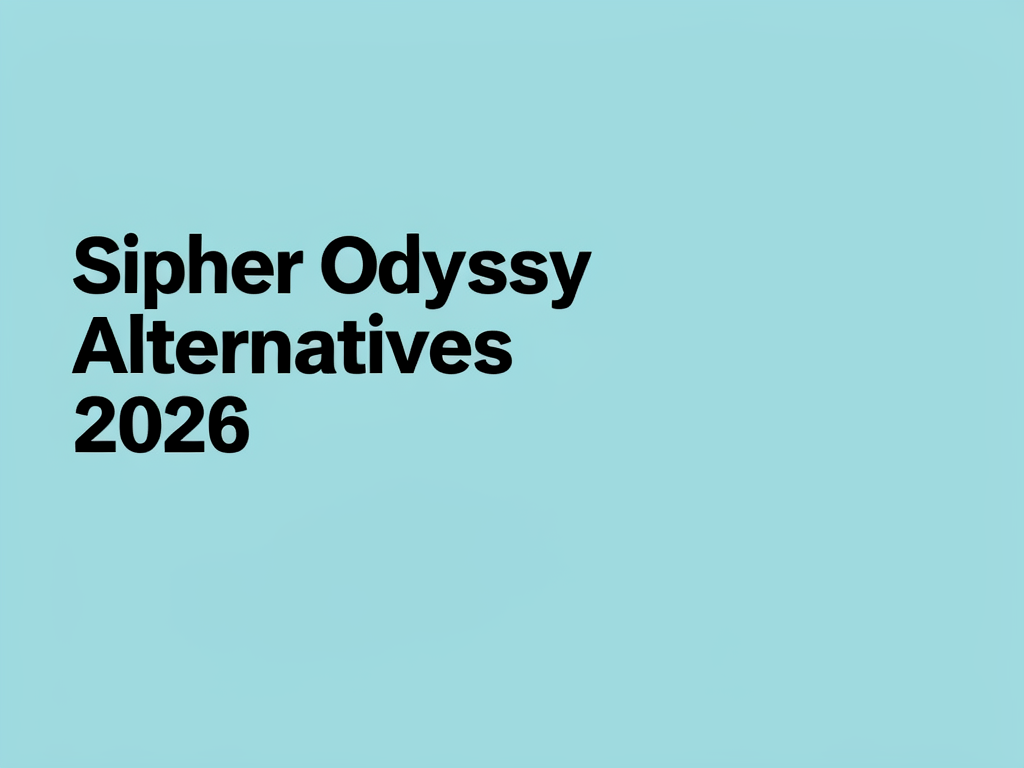 Sipher Odyssey Alternatives 2026