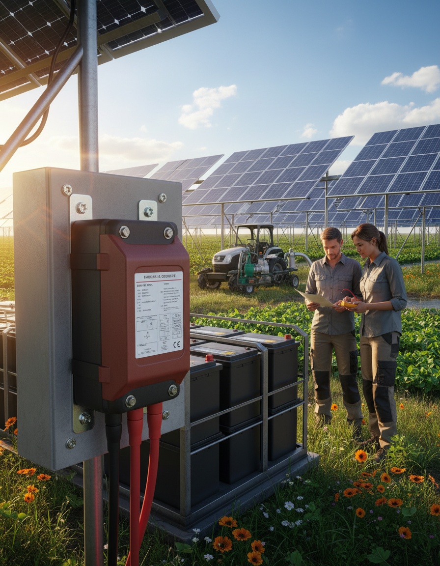 Nuevo interruptor térmico bipolar de alta capacidad para corriente continua: seguridad y fiabilidad en sistemas solares