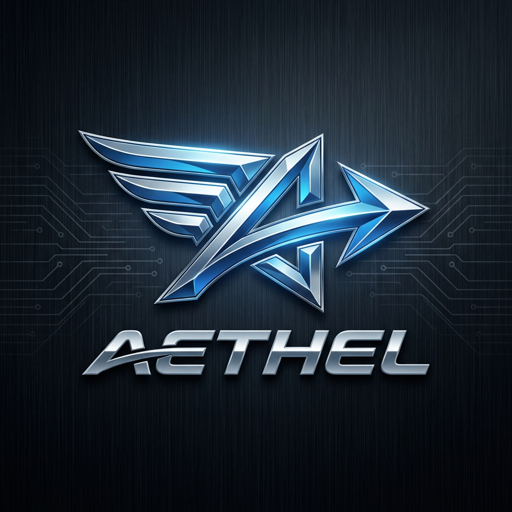 Futuristic Supercar Brand Logo