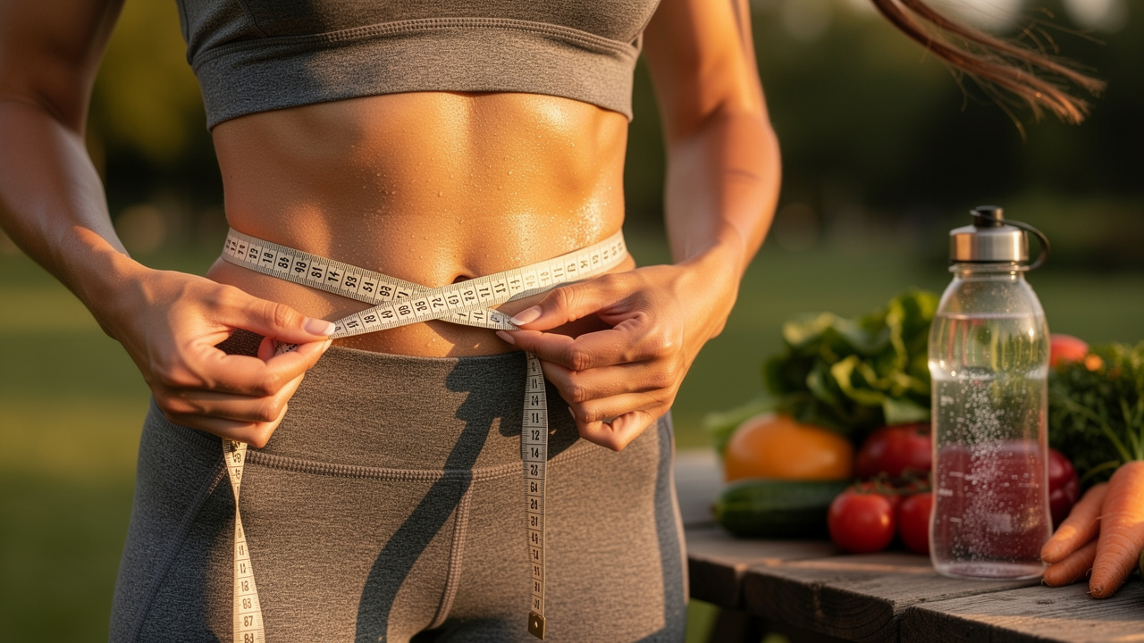 Measuring waist circumference to track weight loss and body composition changes