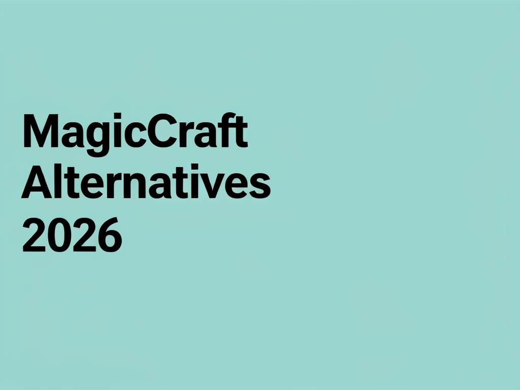 MagicCraft Alternatives 2026