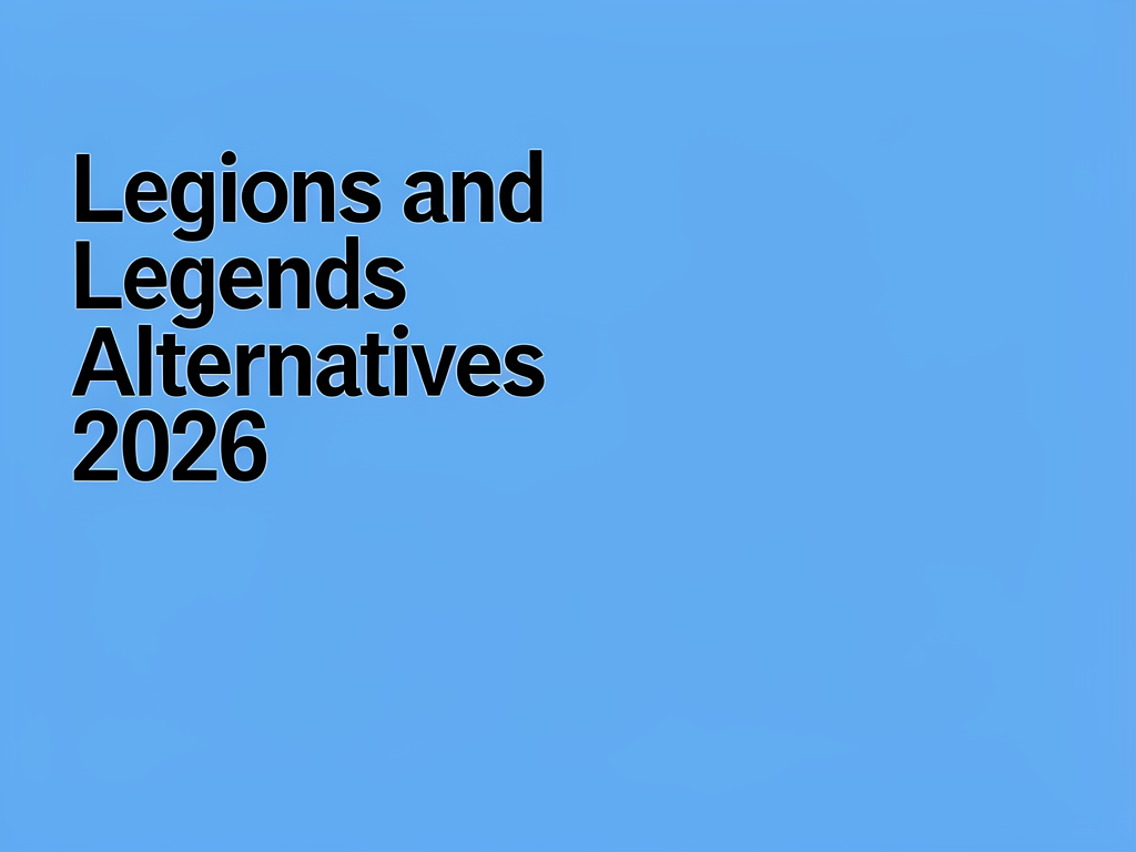 Legions and Legends Alternatives 2026
