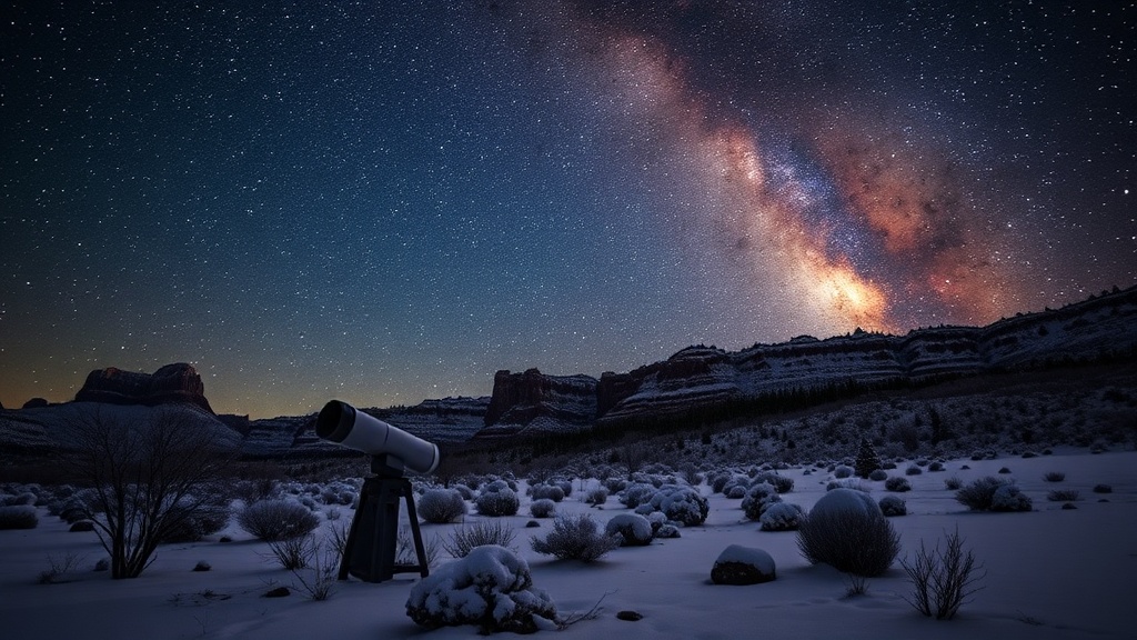 February Unveils Stunning Winter Constellations for Stargazers in Utah