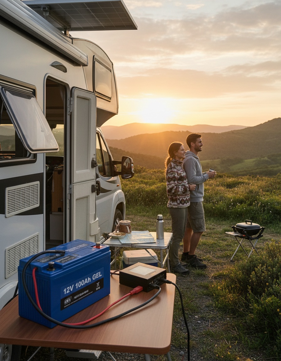 Avances en tecnología de baterías: el nuevo sistema de gel 12V 100Ah para energía renovable
