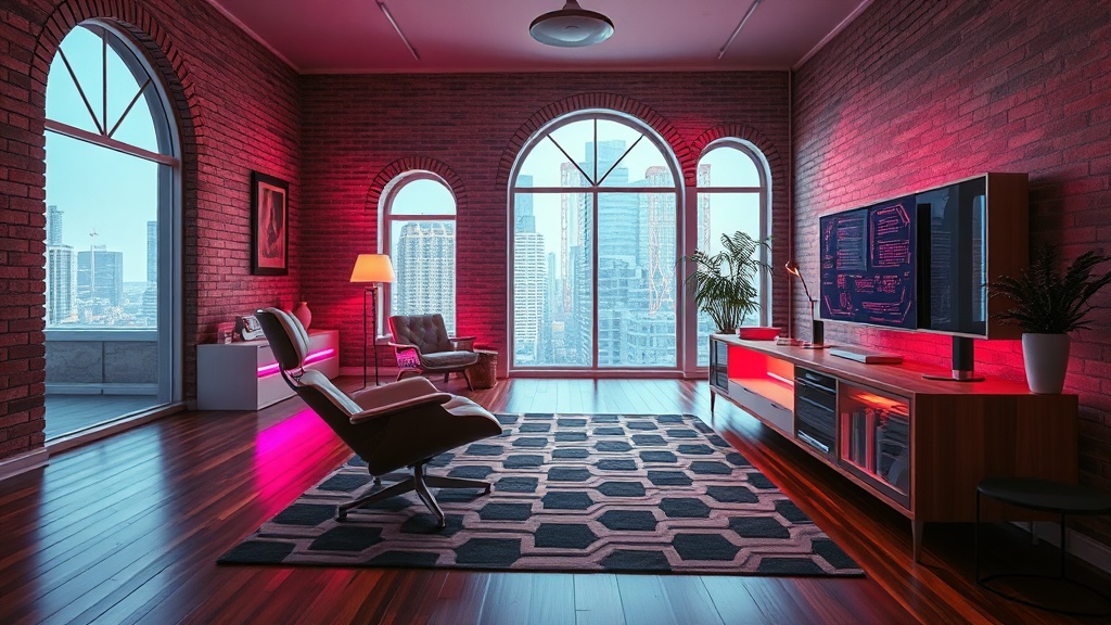 Midcentury Modern Cyberpunk