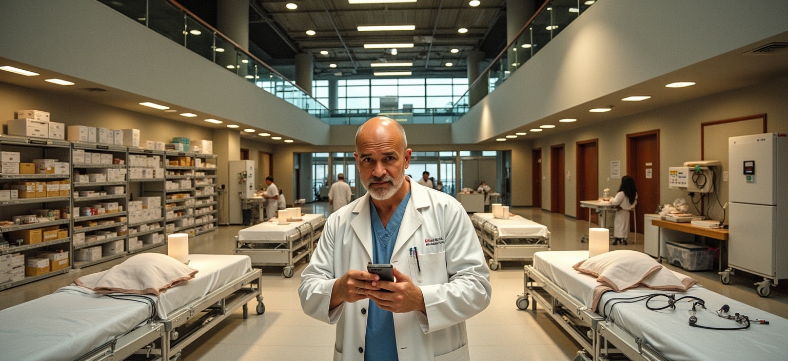 a-young-male-bald-headed-doctor-in-clinical-coat-dao2leb7jm