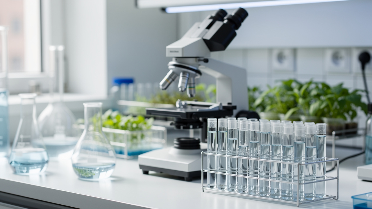 Research laboratory setup for clinical studies