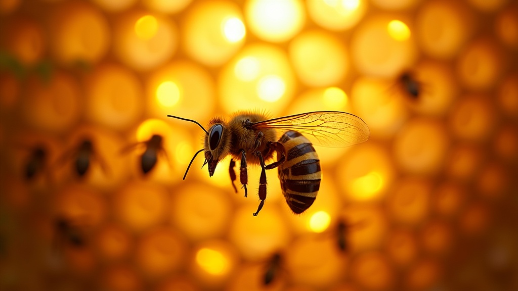 RoboBee interactuando con abejas reales en un experimento sobre comunicación