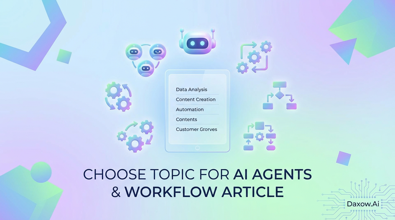 Choose Topic for AI Agents and Workflow Article