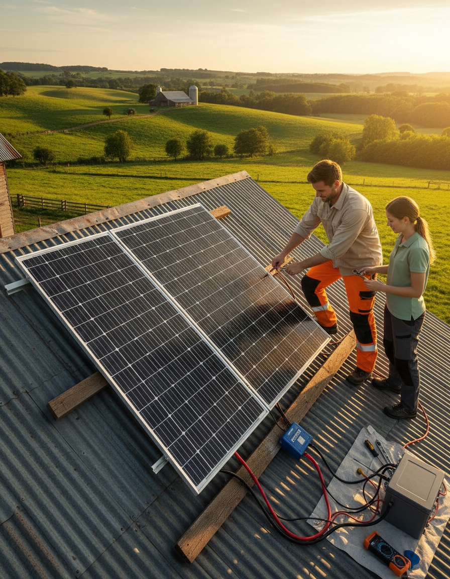 Avances en energía solar: kit fotovoltaico de 200W para aplicaciones domiciliarias y rurales