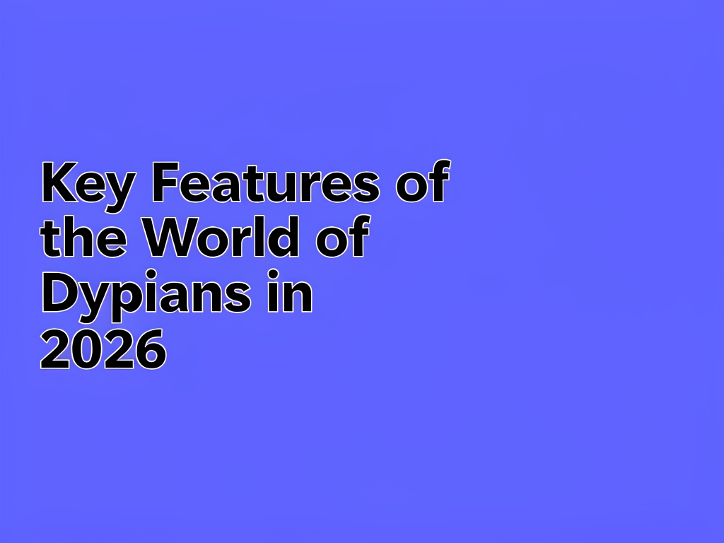 Key Features of the World of Dypians in 2026