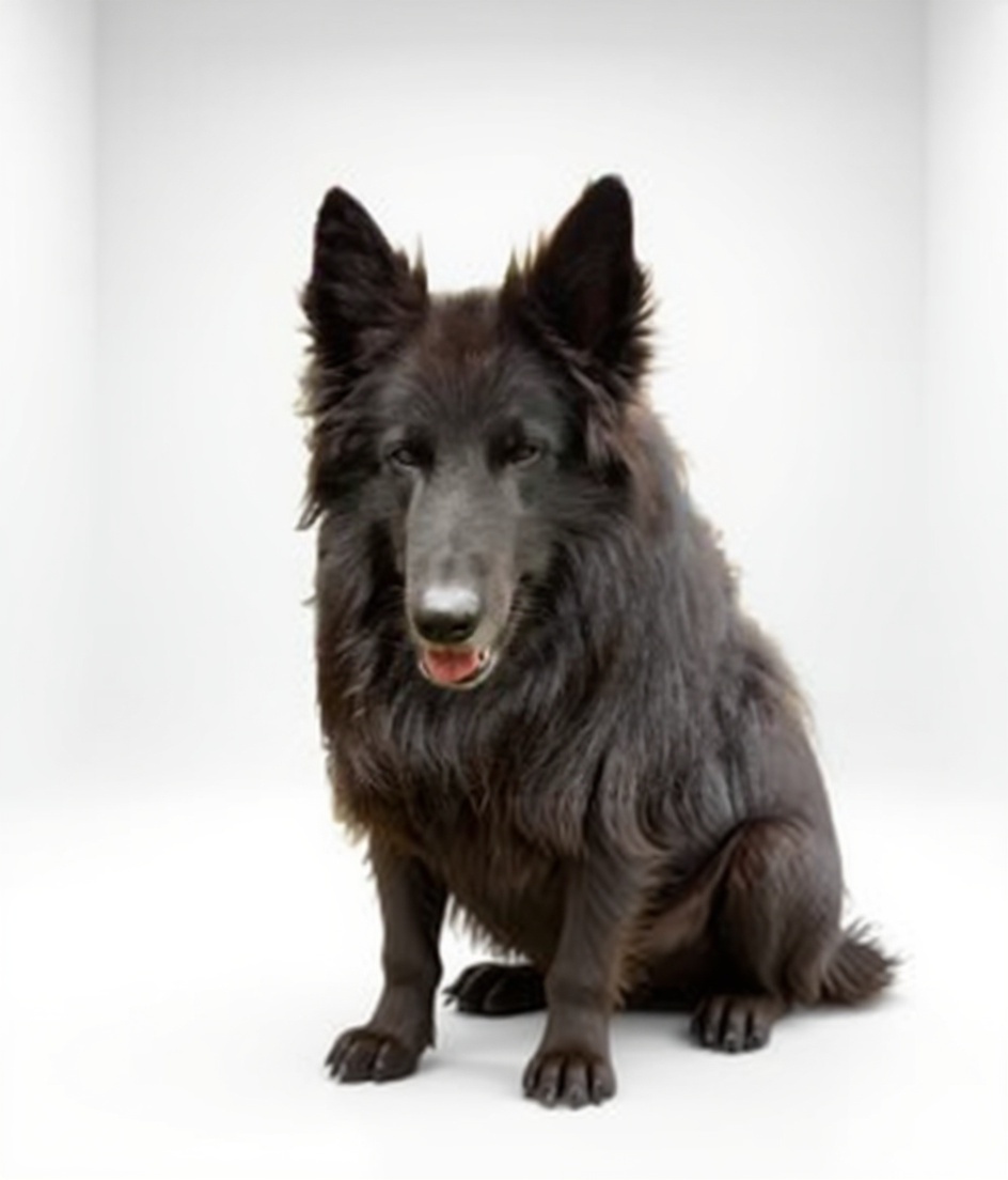 Dog with tongue out — free 3D model