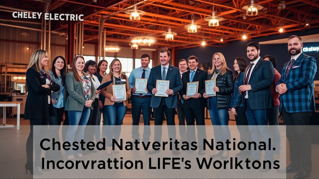 Chesley Electric Celebrates National Recognition for Innovative Lighting Solutions