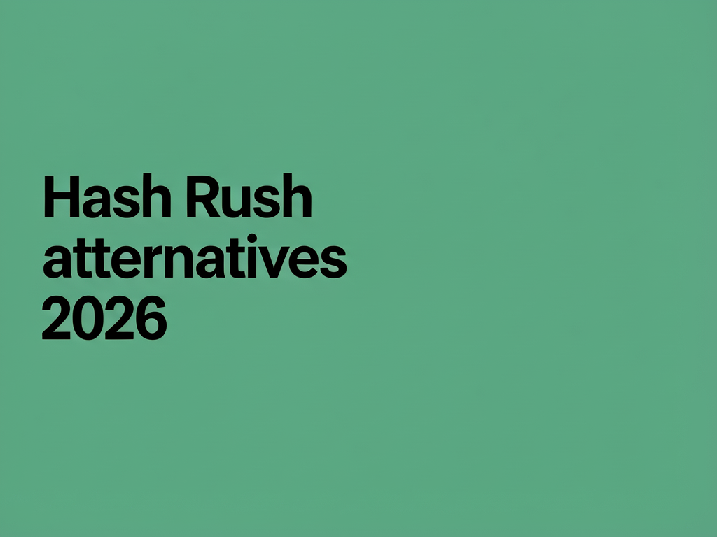 Hash Rush alternatives 2026
