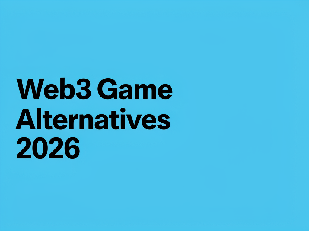 Web3 Game Alternatives 2026