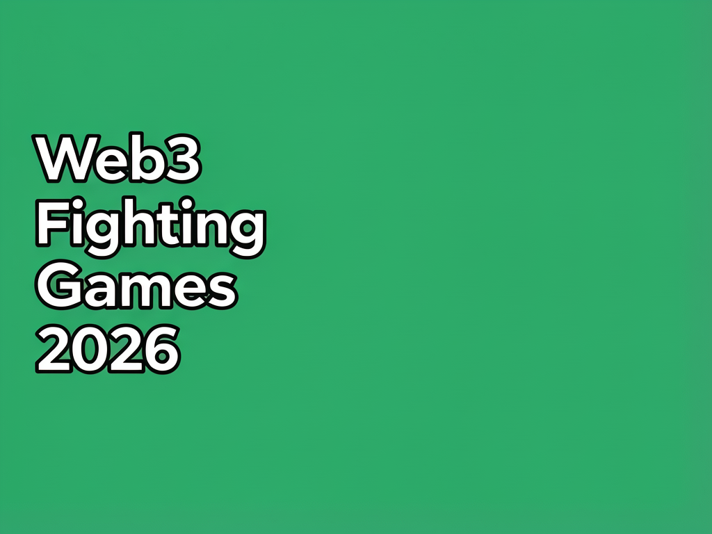 Web3 Fighting Games 2026