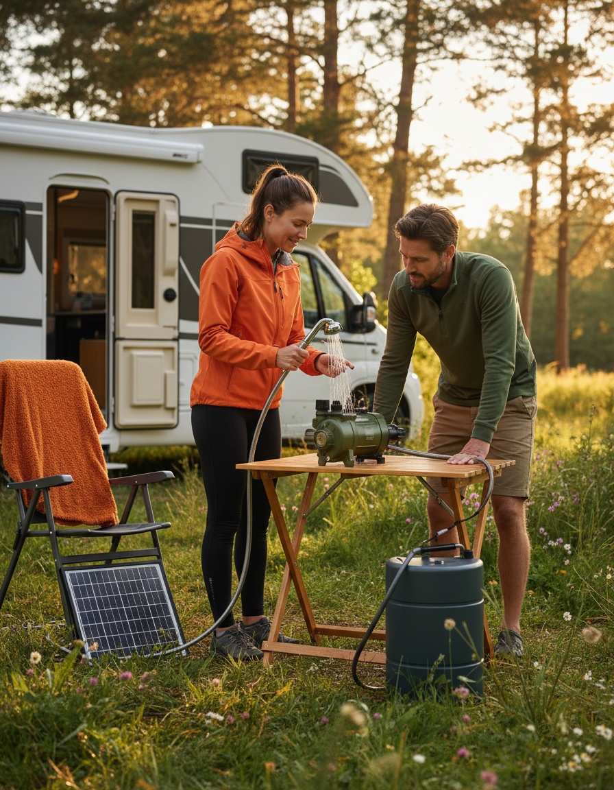 Avance en Sistemas de Agua: Bomba Presurizadora de 12V para Aplicaciones Autónomas