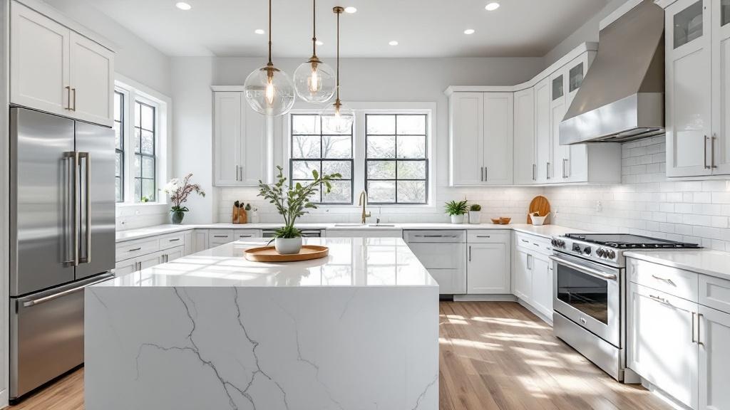 Kitchen countertop installation in Kalamazoo
