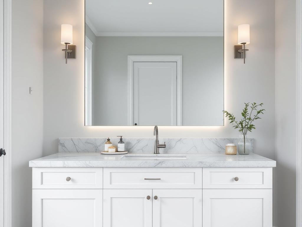 Bathroom vanity countertop