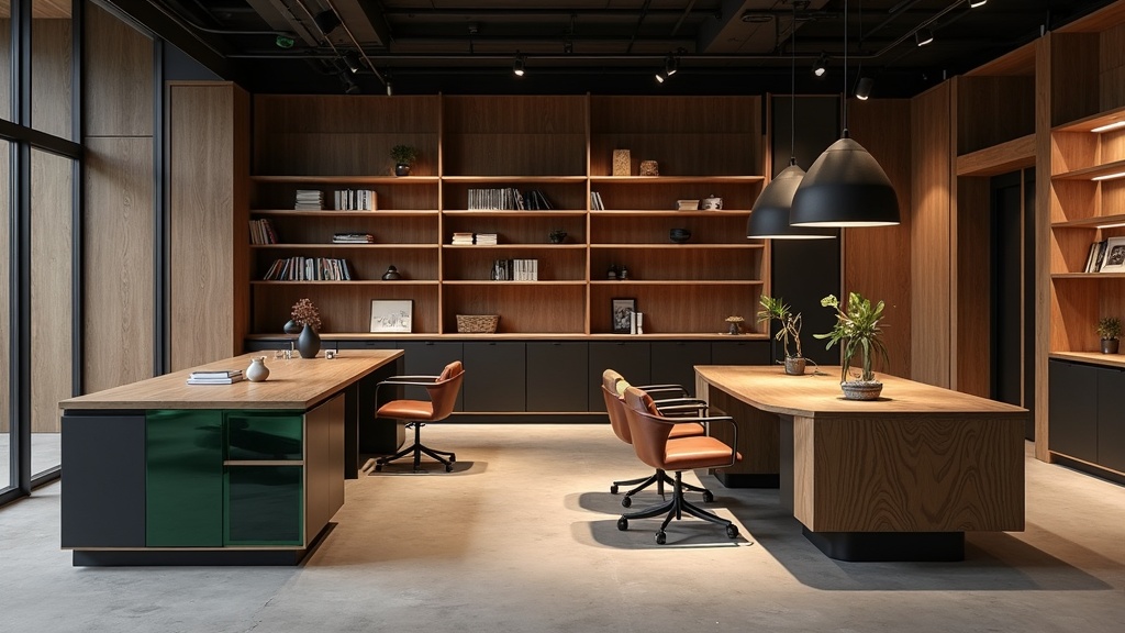 Зонирование офисного пространства без стен: 10 стильных идей со стеллажами и перегородками для вашей компании