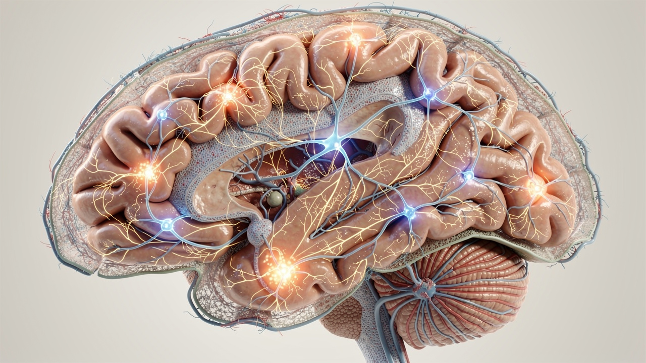 Brain health and neural protection visualization