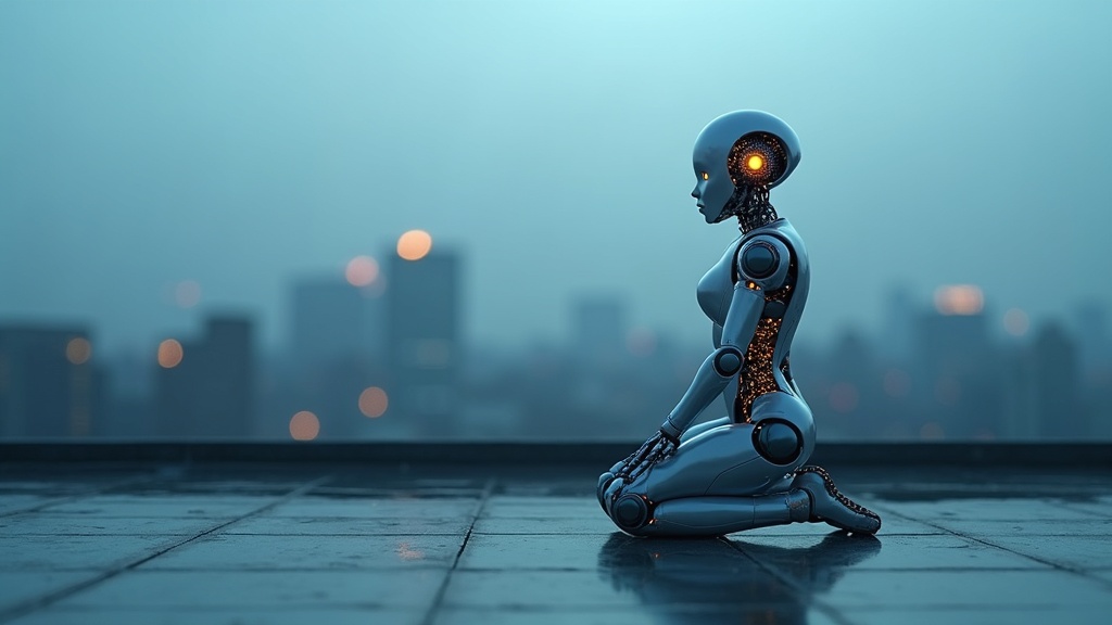 Demostración de los avances en robots humanoides durante una interacción en un entorno laboral.