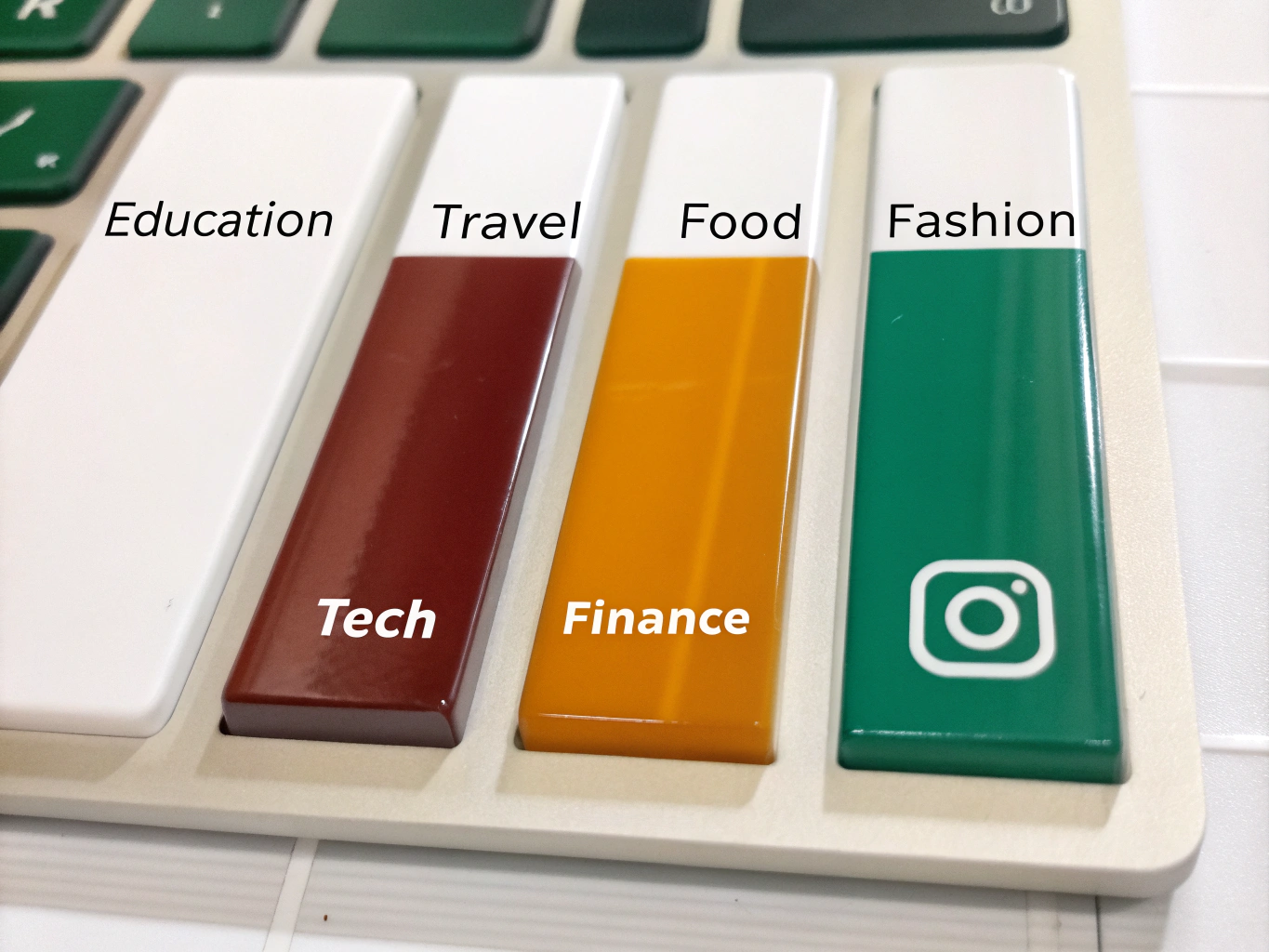 Marketing team analyzing Instagram engagement data on laptop
