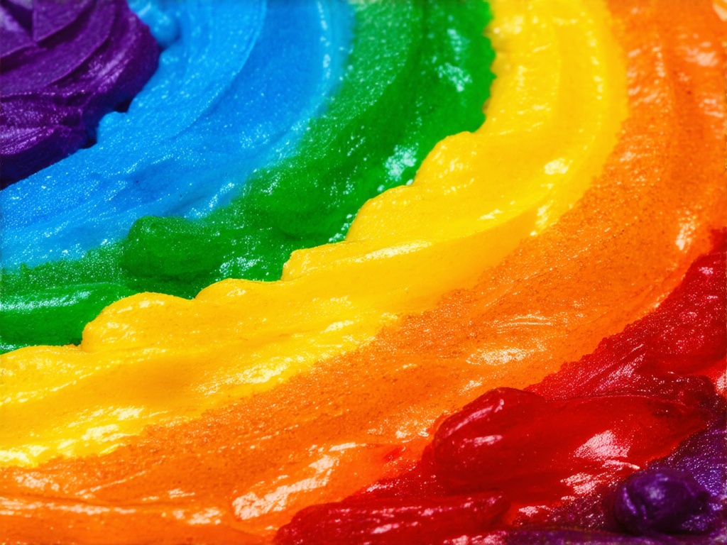 Naturally Colored Rainbow Cupcakes