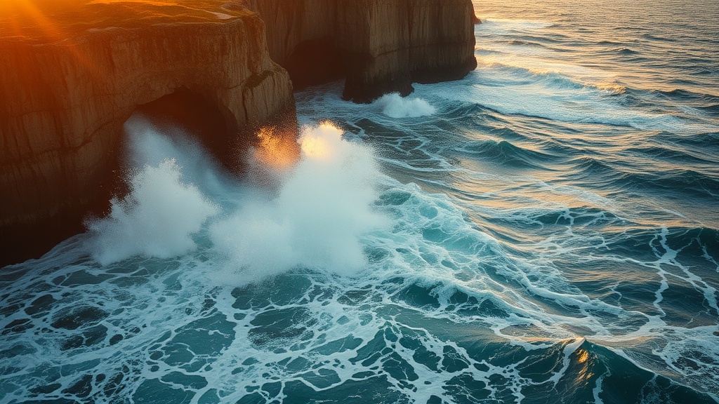 VEO3 Generated Epic Ocean Waves Cinematic Shot