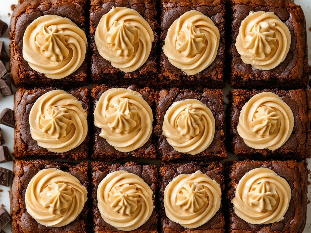 Peanut Butter Cupcake Brownies image