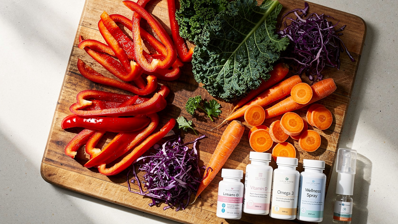 Nutritious foods and B12 supplementation